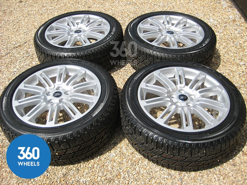 Genuine Land Rover Discovery 3 4 20" 10 Split Spoke Alloy Wheels New Pirelli Tyres