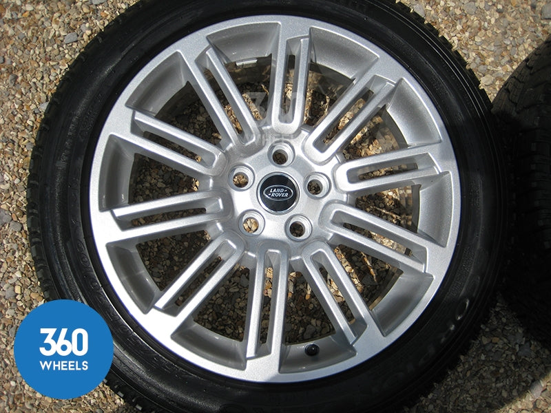 Genuine Land Rover Discovery 3 4 20" 10 Split Spoke Alloy Wheels New Pirelli Tyres