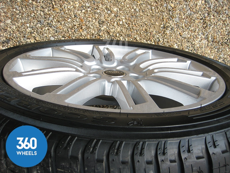 Genuine Land Rover Discovery 3 4 20" 10 Split Spoke Alloy Wheels New Pirelli Tyres