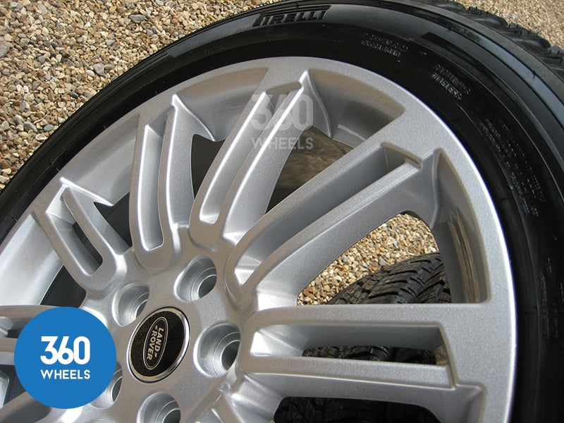 Genuine Land Rover Discovery 3 4 20" 10 Split Spoke Alloy Wheels New Pirelli Tyres