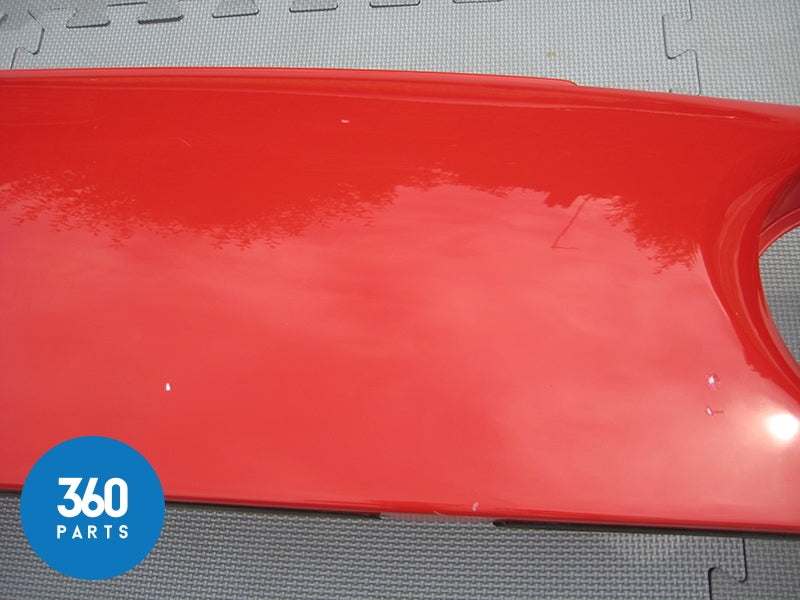 Genuine Ferrari 360 Rear Tail Light Cover Panel Trim Fender Red 65001500