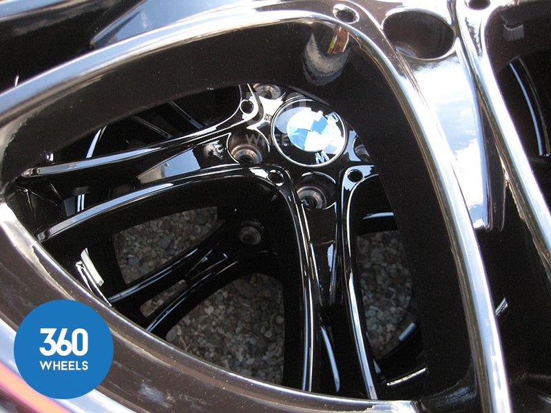 Genuine BMW 20" 361 M Sport Performance 5 Double Spoke Black Red Stripe Alloy Wheels Tyres 36116854611 36116854612
