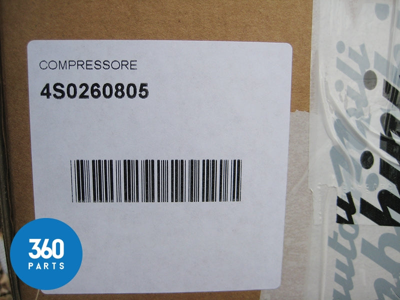 Genuine Lamborghini Huracan Air Conditioning AC Compressor R134A 4S0260805