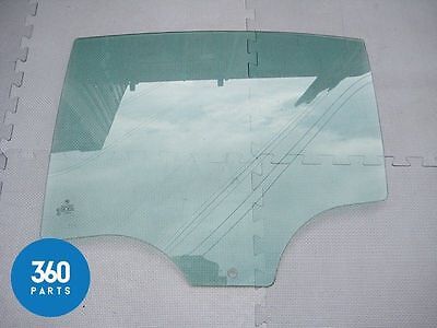 Genuine BMW 7 Series F01 Side Rear Left Door Window Glass Green 51357182091