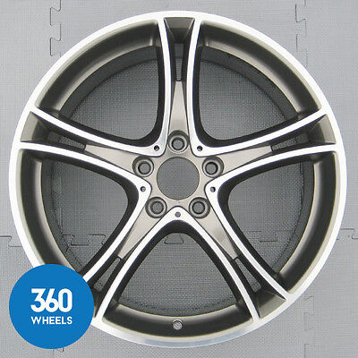 Genuine BMW 3 4 Series 20" 361 Double Spoke Alloy Wheel Grey 36116794371