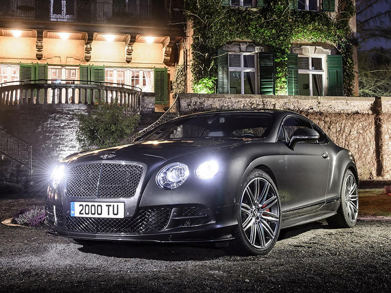 Genuine Bentley 21" Speed 10 Spoke Black Alloy Wheels with Pirelli P Zero Tyres 3W0601025DN