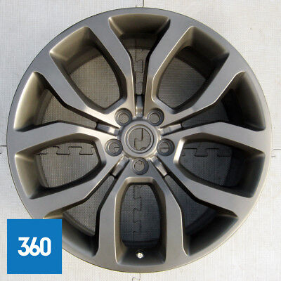 Genuine Range Rover Sport 21" 5 Split Spoke Alloy Wheel Satin Grey LR044840