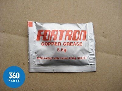 5 Packs Fortron Copper Grease Sachet Packet 5.5G For Use With Land Rover Vehicles