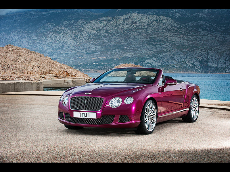 Genuine Bentley 21" Speed 10 Spoke Black Alloy Wheels with Pirelli P Zero Tyres 3W0601025DN