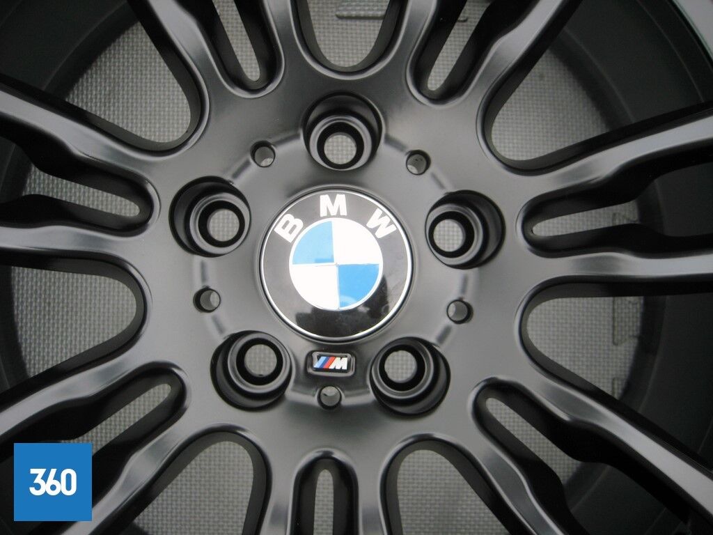 Genuine BMW 19" Satin Black 403 M Sport Alloy Wheels Set 36117845882 36117845883