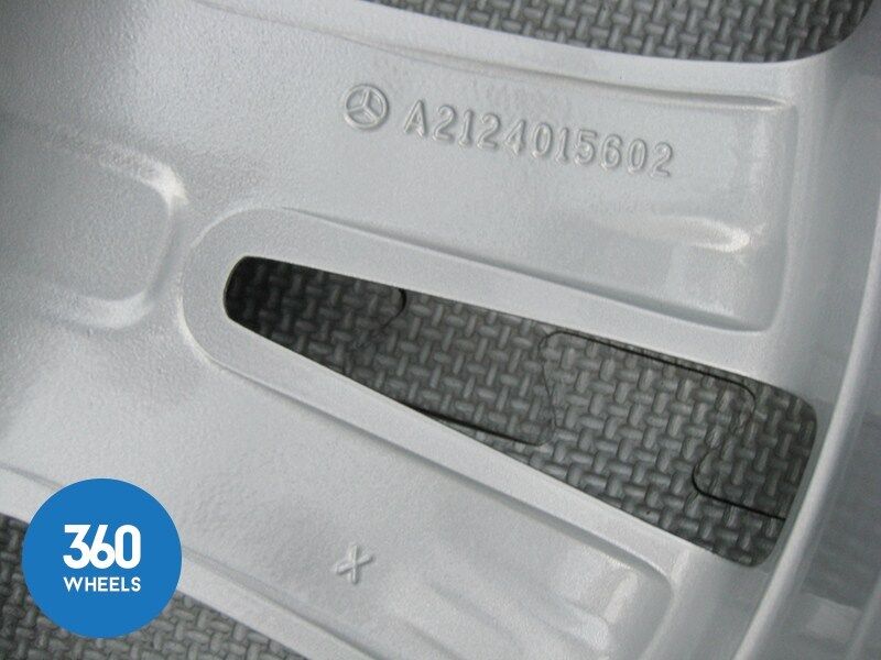 Genuine Mercedes Benz 17" E Class 5 Star Spoke Alloy Wheel A2124015602