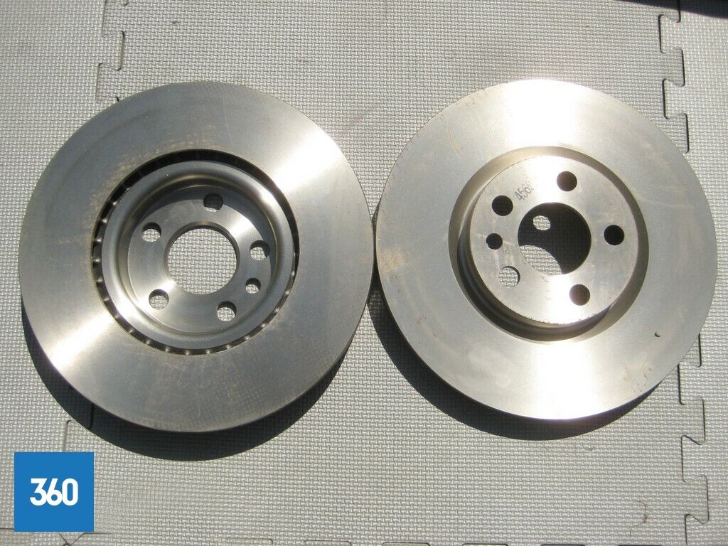 Genuine Citroen Peugeot Dispatch C8 Expert Front Brake Discs Pair 1606309280
