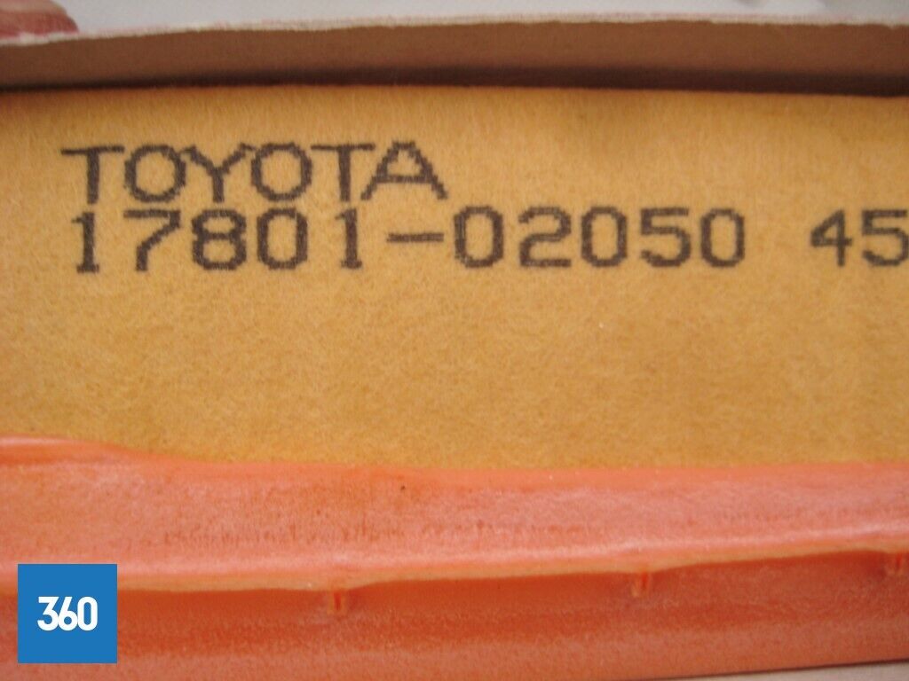 Genuine Toyota Avensis Car Air Filter 17801-02050