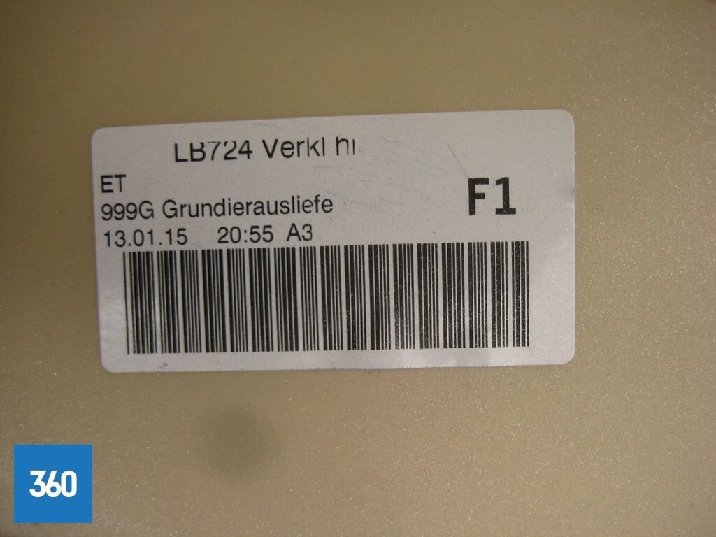 Genuine Lamborghini Huracan LP610 Rear Bumper Blue 4T0807497
