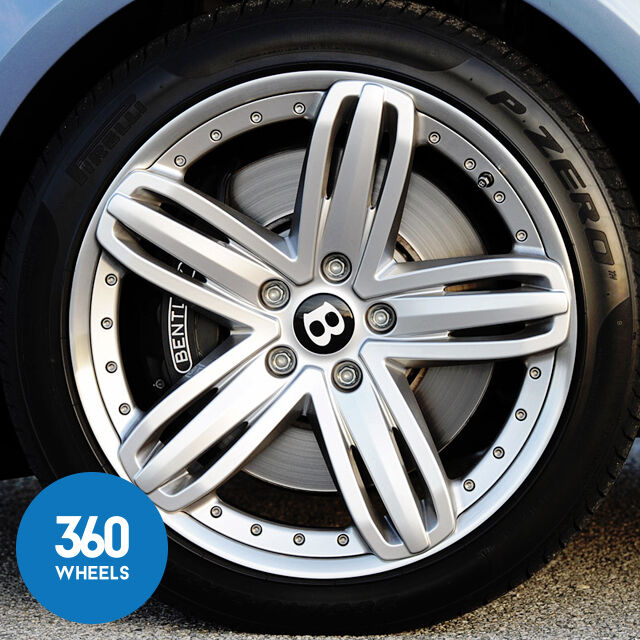 Genuine Bentley Red Centre Cap 4W0601159B