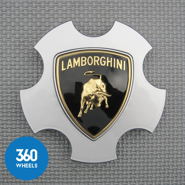Genuine Lamborghini Centre Cap Silver Callisto Apollo 400601147B
