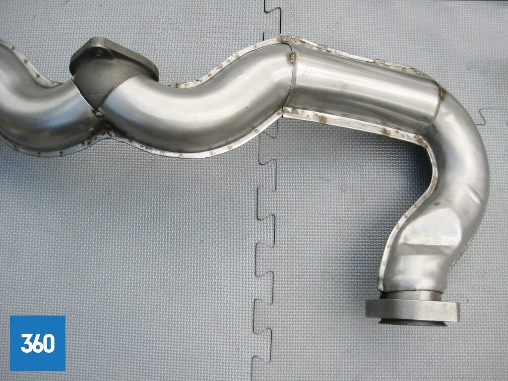 Genuine Ferrari F355 Complete Exhaust Catalytic Bypass Tube 5.2 Motronic 168977