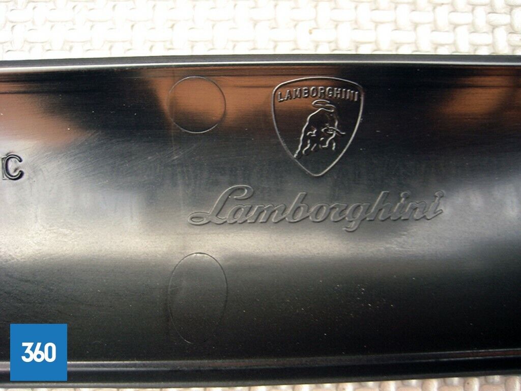 Genuine Lamborghini Gallardo RH Door Sill Scuff Plate Side Member Molding 400853492C