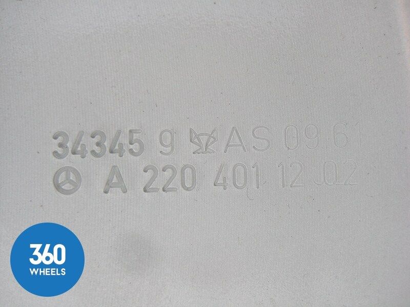 Genuine Mercedes W220 S Class 7.5J 17 Segin Alloy Wheel A2204011202
