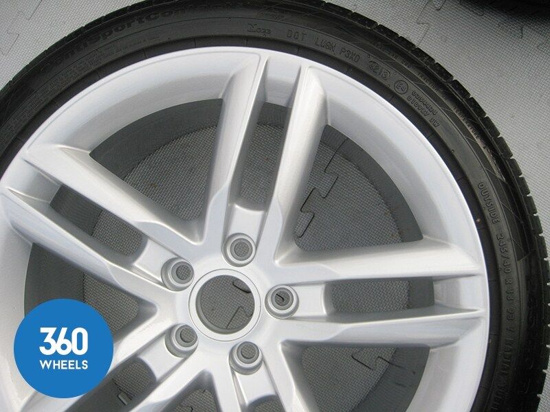 Genuine Audi TTRS 18 Double Spoke 9J Alloy Wheel 4.9mm Tyre 8J0601025AN