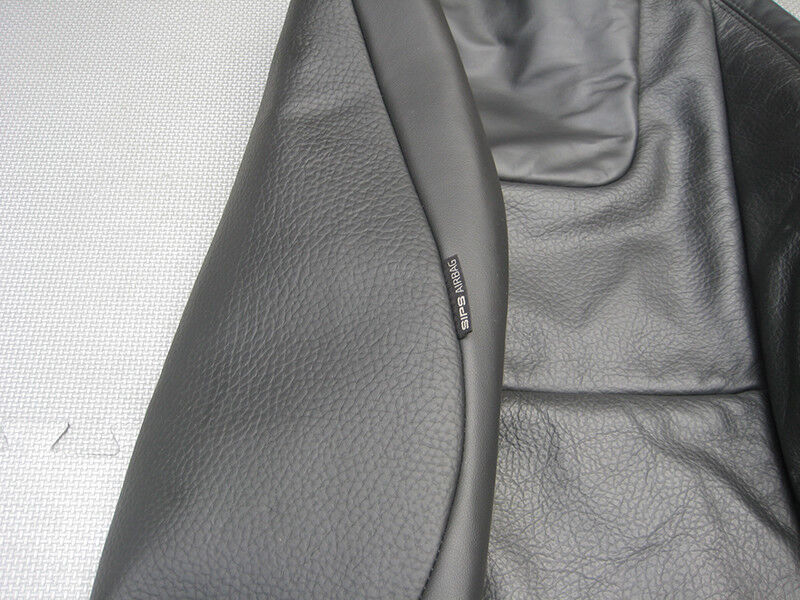 Genuine Volvo Xc60 V60 S60 Front Rh Seat Back Black Leather Upholstery 6815725