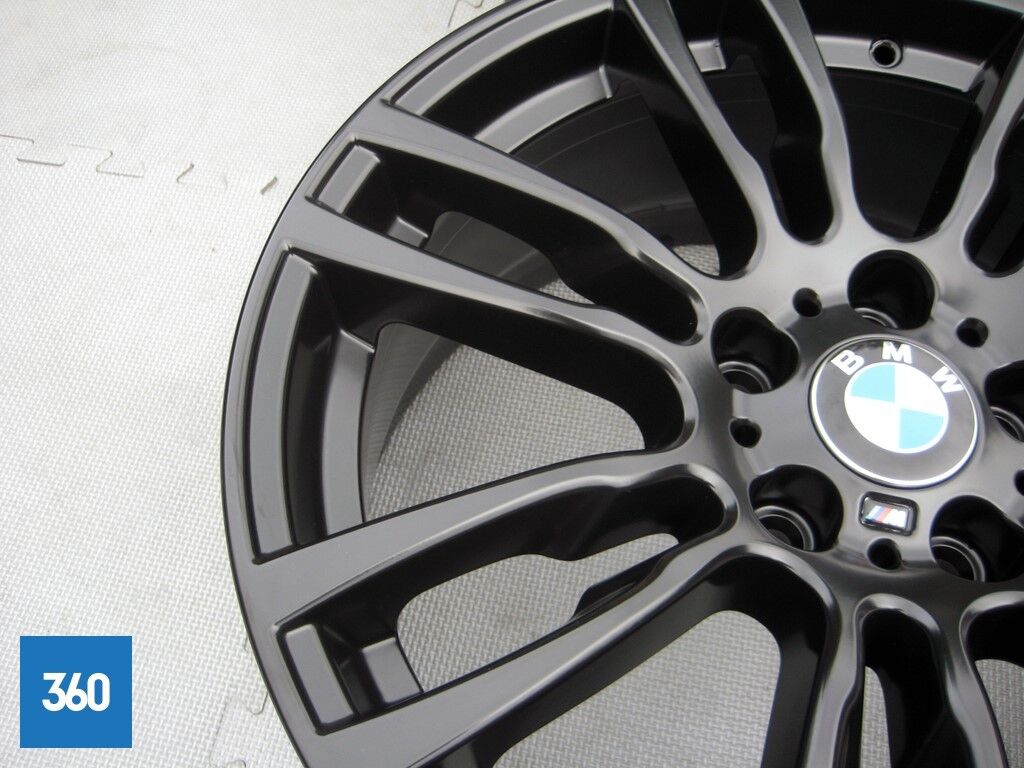 Genuine BMW 19" Satin Black 403 M Sport Alloy Wheels Set 36117845882 36117845883
