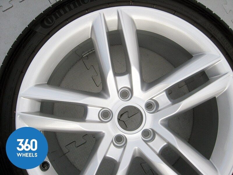 Genuine Audi TTRS 18 Double Spoke 9J Alloy Wheel 4.9mm Tyre 8J0601025AN