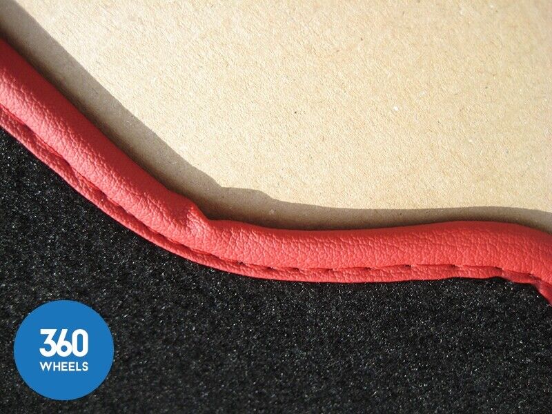 Genuine Maserati Granturismo GT MC Stradale Floor Carpet LHD Mats Black Red
