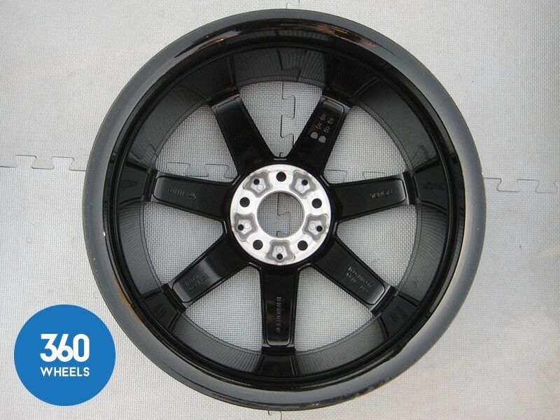 Genuine Mercedes C Class 18 7 Spoke AMG Alloy Wheel Black A2044019802