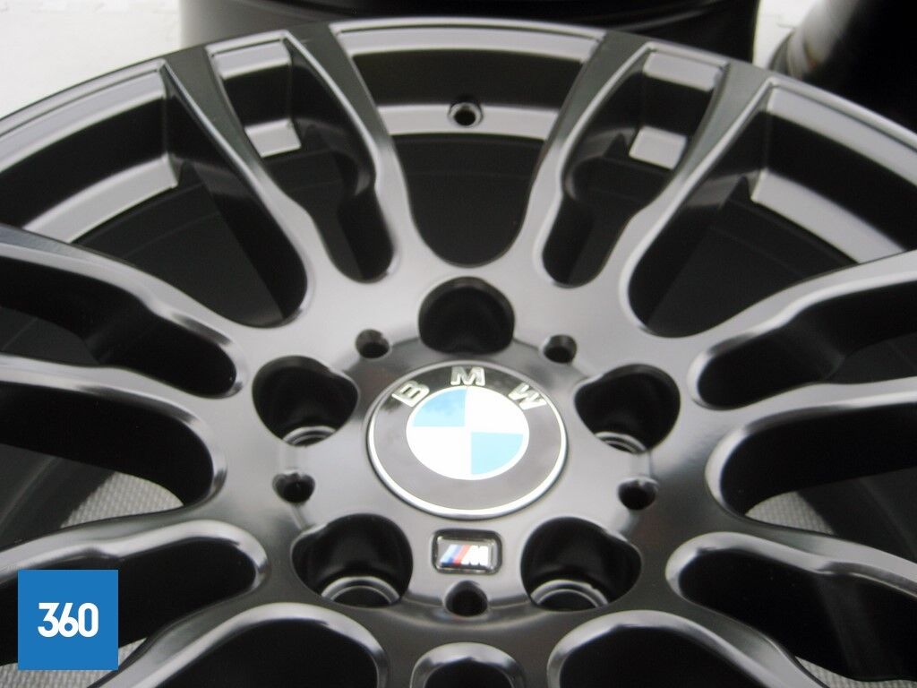 Genuine BMW 19" Satin Black 403 M Sport Alloy Wheels Set 36117845882 36117845883