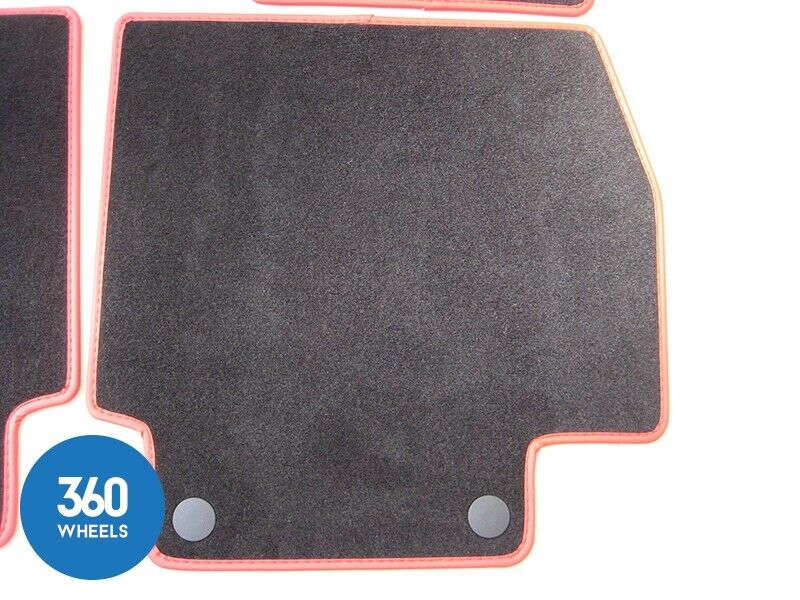 Genuine Maserati Granturismo GT MC Stradale Floor Carpet LHD Mats Black Red