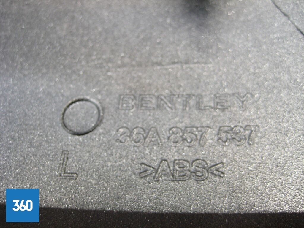 Genuine Bentley Bentayga LH NS Anthracite Wing Mirror Cover 36A857537