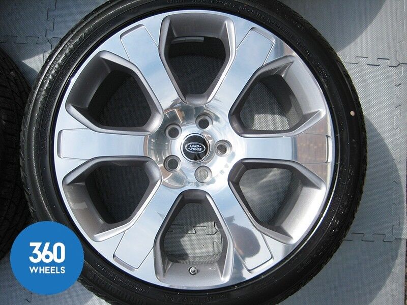 Genuine Range Rover 22" Style 601 Alloy Wheels Continental Tyres LR037747