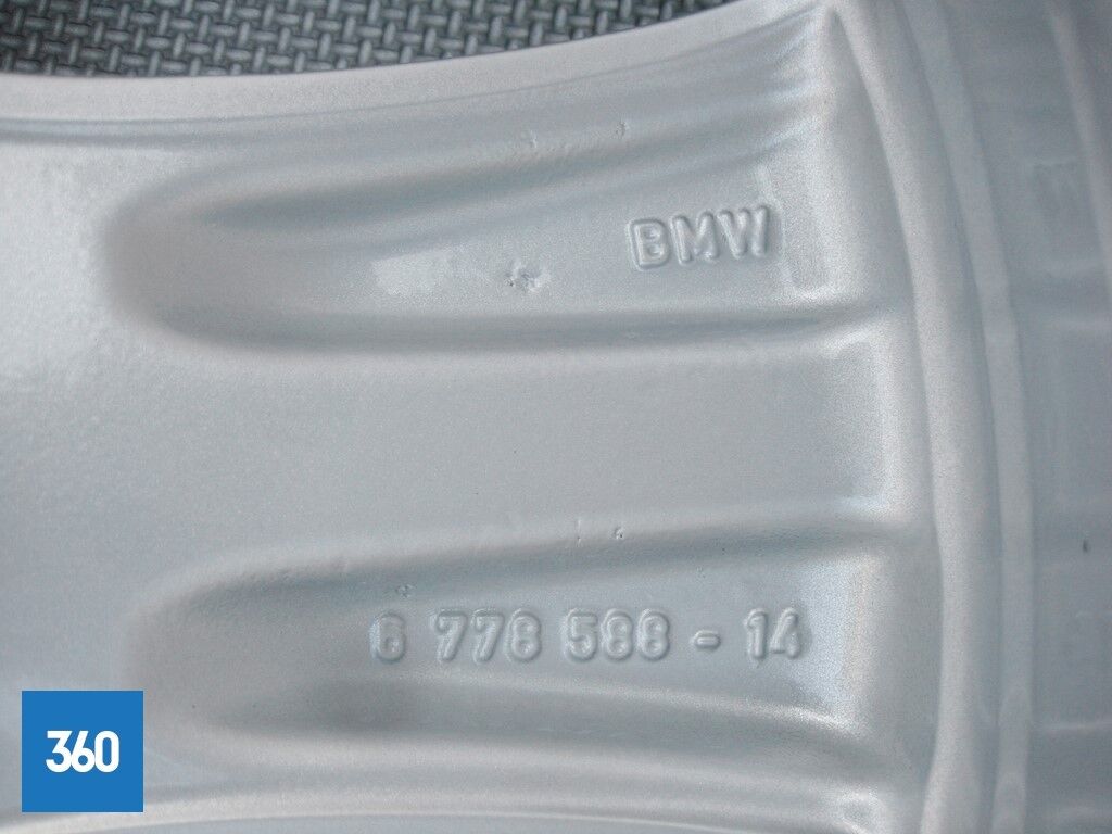 Genuine BMW X6 20" 259 M Sport 5 Star Spoke Silver Alloy Wheel 36116778588