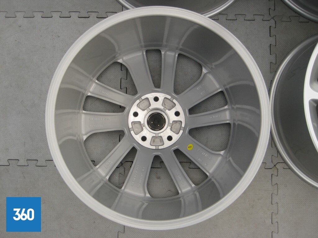 Genuine Bentley Bentayga 21" 5 Twin Spoke Silver Alloy Wheels Set 36A601025C