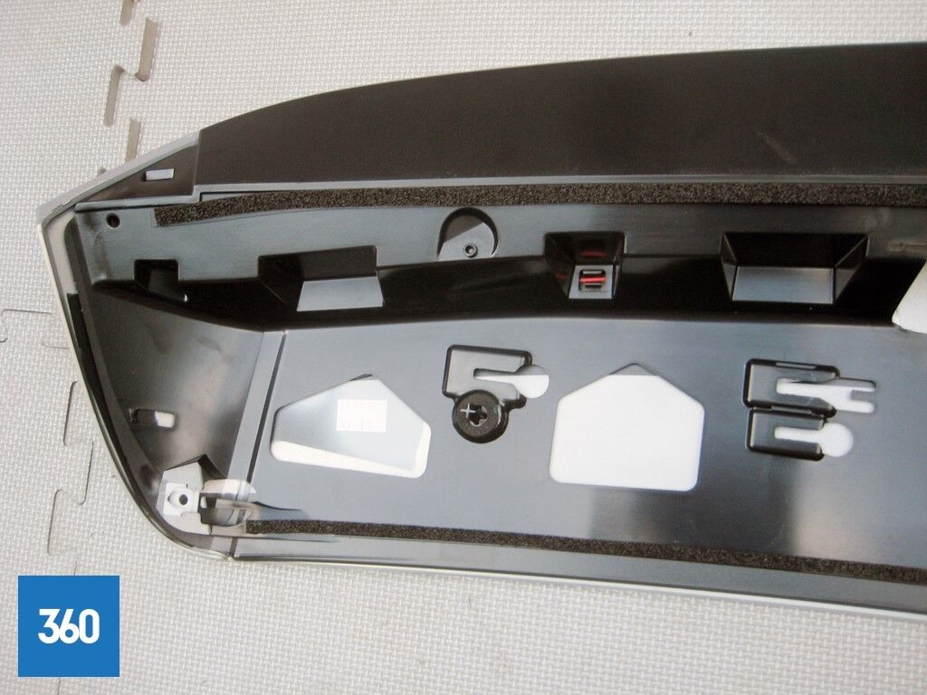 Genuine Bentley Bentayga Extreme Silver Rear Roof Spoiler 36A827933