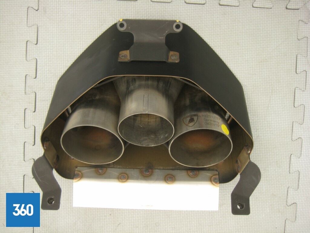 Genuine Lamborghini Aventador S Exhaust Tail Pipe Cover Exit 470251237A