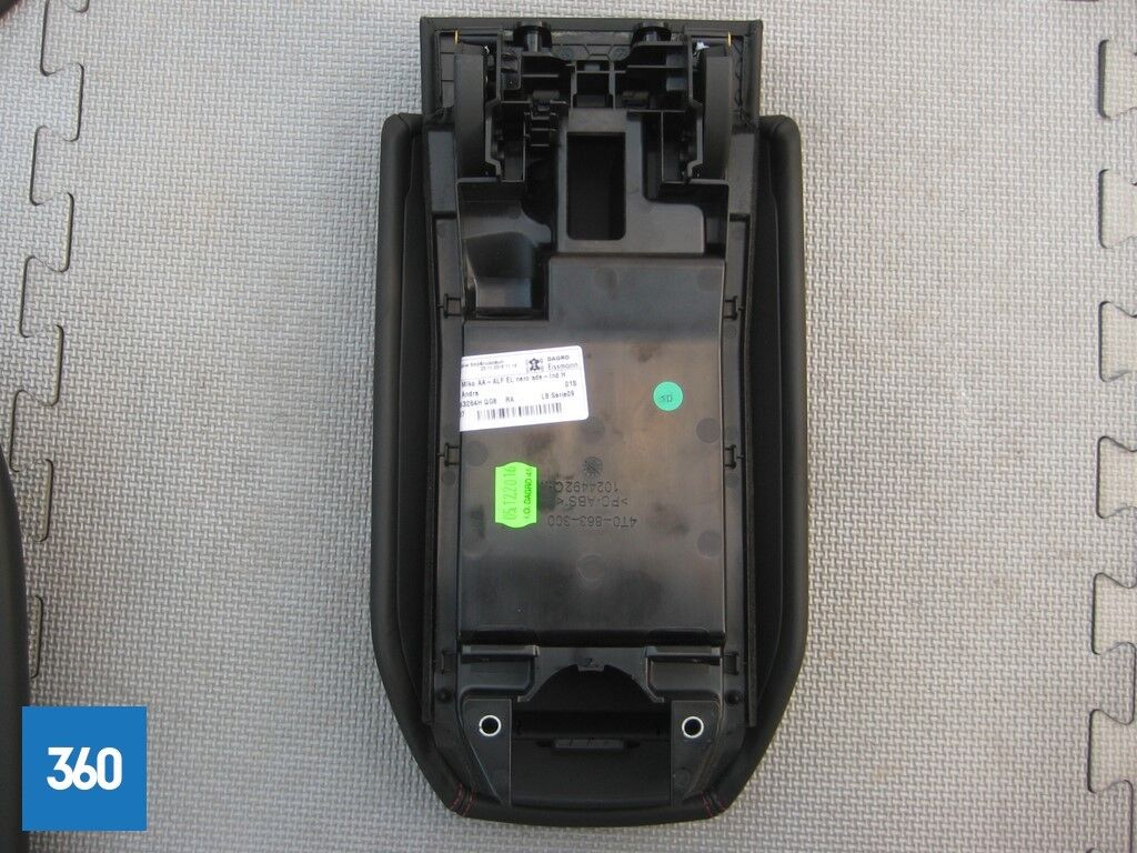 Genuine Lamborghini Huracan Centre Armrest Glovebox Black Red 4T0863284H