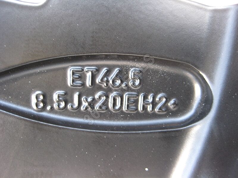 Genuine Ferrari 458 Italia Spider 20" Alloy Wheels Satin Black 262892 262893