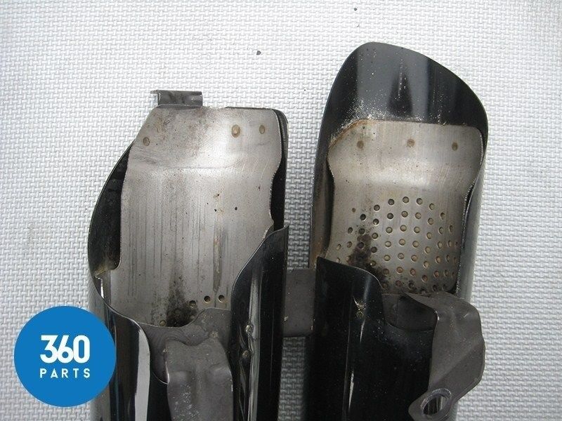 Genuine Lamborghini Huracan Lp610 RH Shiny Black Exhaust Finisher Pipe Tips 4T0253698B