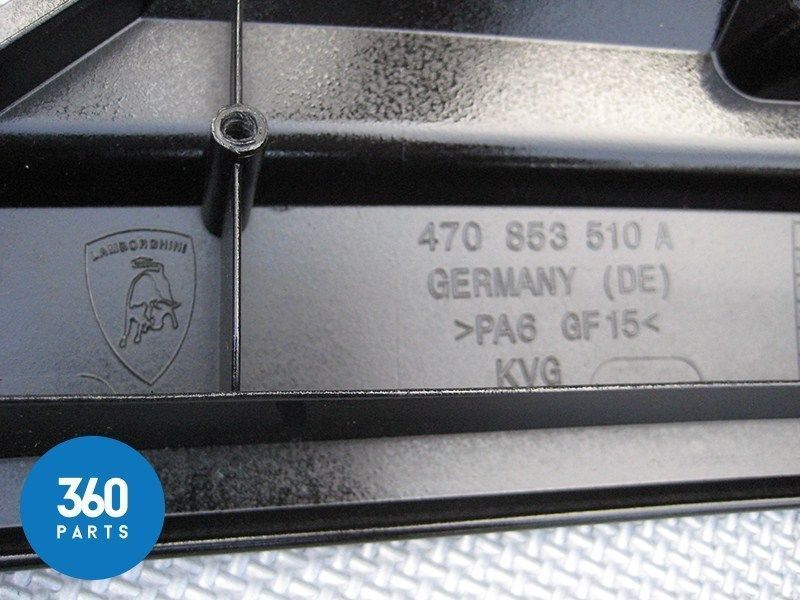 Genuine Lamborghini Aventador LP700-4 Side Moulding Cover Right 470853510A