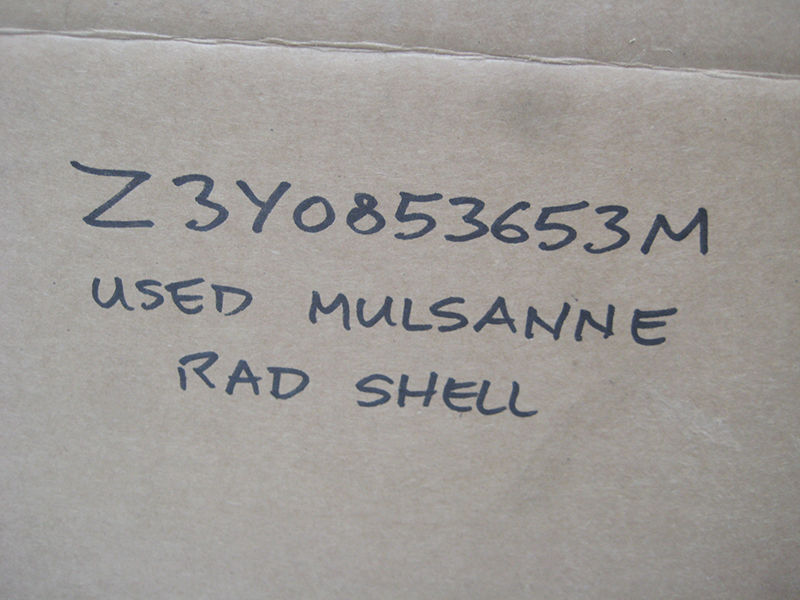 Genuine Bentley Continental Mulsanne Radiator Grille Shell Molding 3Y0853653M