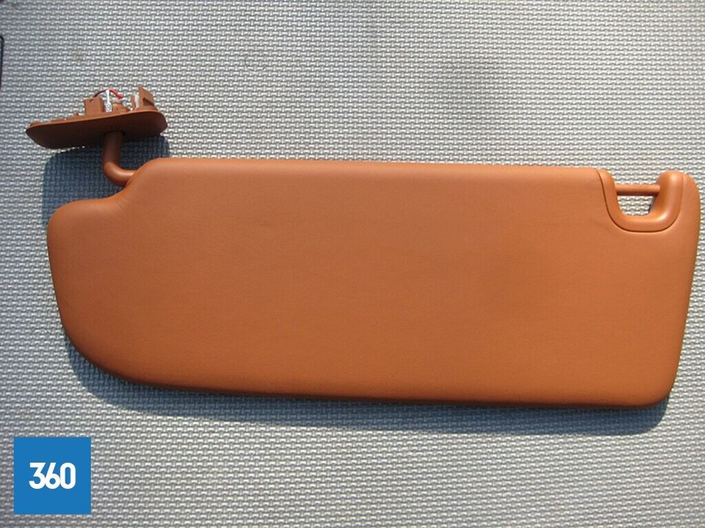Genuine Bentley Bentayga Sun Visor Newmarket Tan OS Drivers 36A857552FW09
