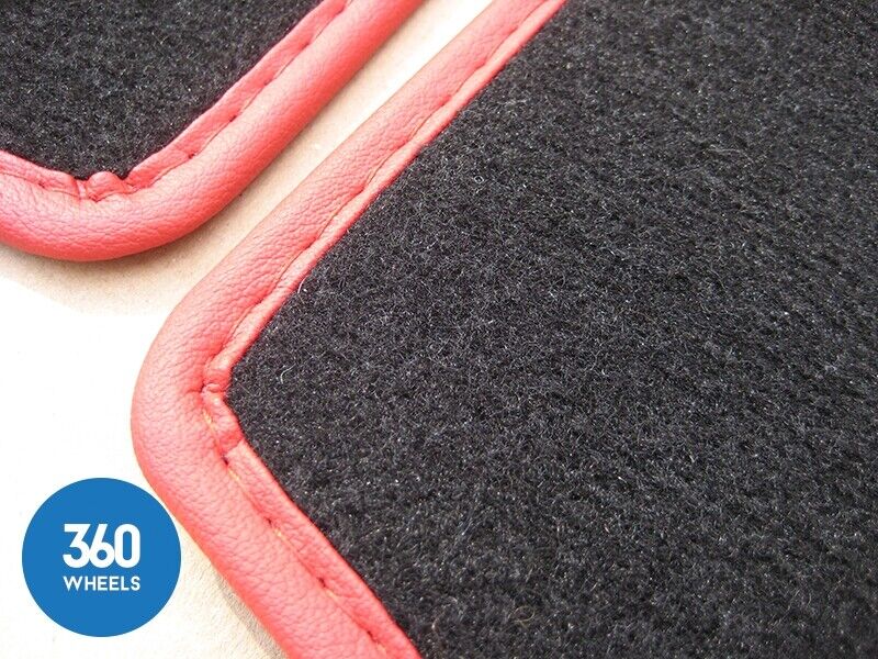 Genuine Maserati Granturismo GT MC Stradale Floor Carpet LHD Mats Black Red