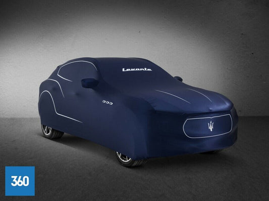 Genuine Maserati Levante Indoor Car Cover In Grey Waterproof Bag 940000573