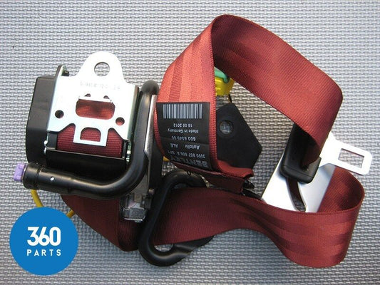 Genuine Bentley Continental GT Right Rear Interior Red Seat Belt 3W0857806ASFT