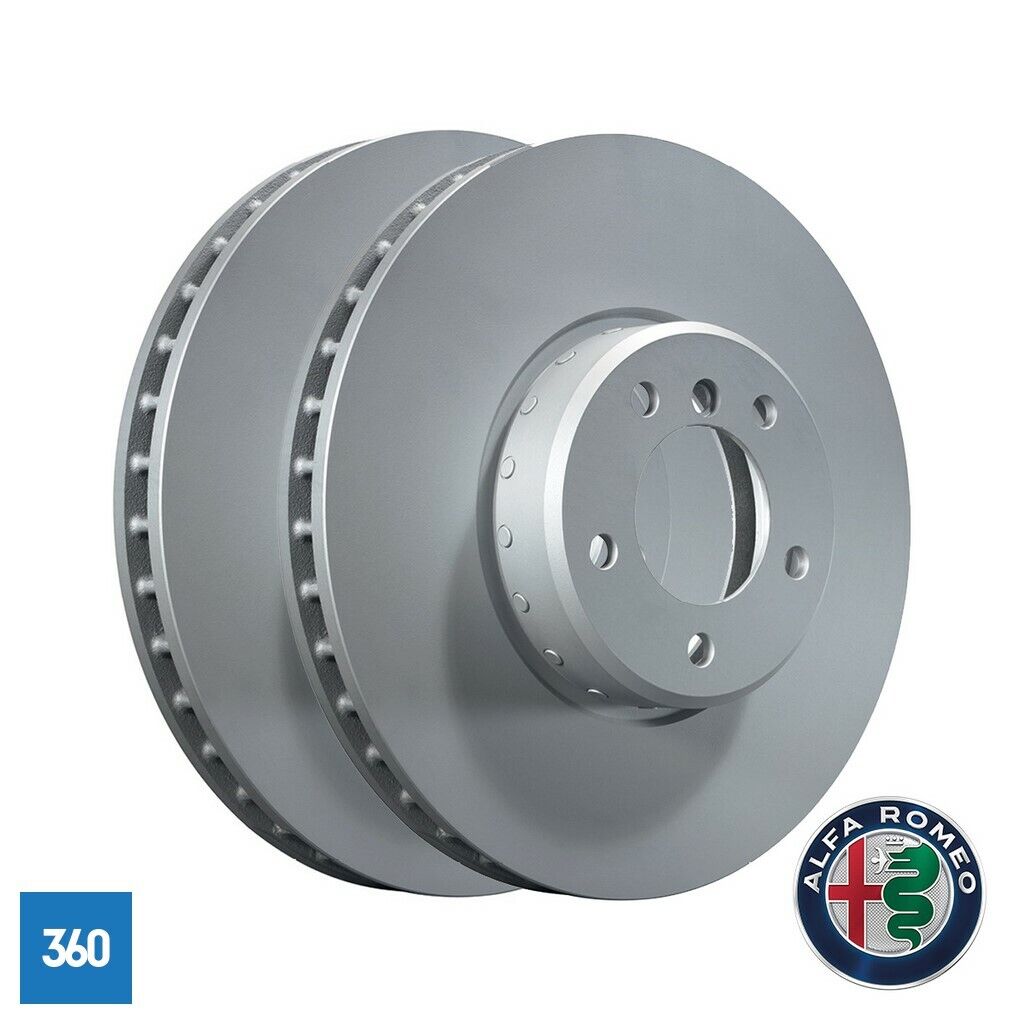 Genuine Alfa Romeo Giulietta Rear Brake Disc Pair 51806283 51815313 264Mm