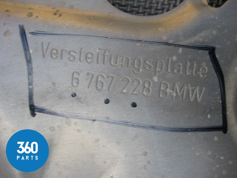 Genuine BMW 7 Series Reinforcement Plate Metal Front Axle 31116767228