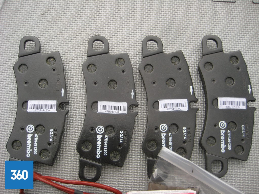 Genuine Ferrari La Ferrari LAF Brembo Rear Brake Pad Set Kit 70003190