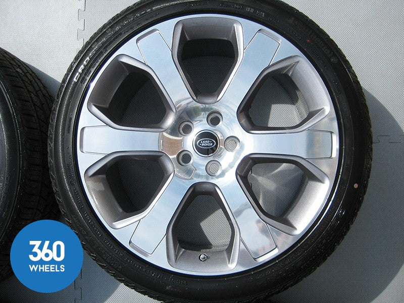Genuine Range Rover 22" Style 601 Alloy Wheels Continental Tyres LR037747